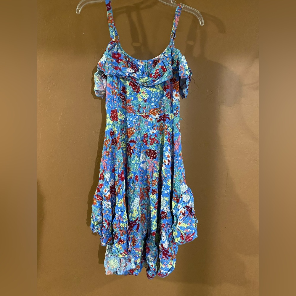 ABEL THE LABEL floral ruffle dress